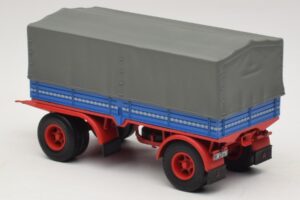 トラックトレーラー ブルー レッド Minichamps 1:43 439159092 メタル - 画像 5/6