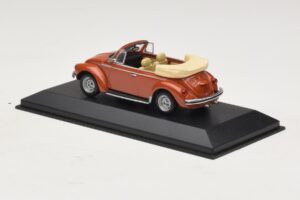 Volkswagen 1200 カブリオレ Hebmuller レッド Minichamps 1:43 430052032 メタル - 画像 3/4