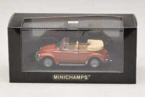 Volkswagen 1200 カブリオレ Hebmuller レッド Minichamps 1:43 430052032 メタル - 画像 4/4