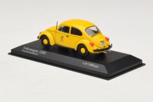 Volkswagen 1200 Deutsche Bundespost Minichamps 1:43 400057197 メタル - 画像 3/4