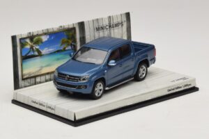 Volkswagen Amarok ブルーメタリック Minichamps 1:43 436058362 メタル - 画像 2/5
