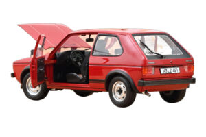 Volkswagen Golf GTI Mk1 レッド Norev 1:18 188472 メタル - 画像 2/3