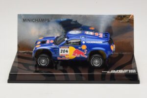 Volkswagen Race Touareg Red Bull #204 J. Kleinschmidt / F. Pons Dakar Rally 2005 Minichamps 1:43 436045304 メタル