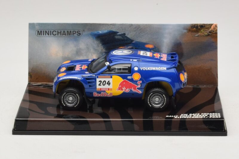 Volkswagen Race Touareg Red Bull #204 J. Kleinschmidt / F. Pons Dakar Rally 2005 Minichamps 1:43 436045304 メタル