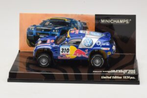Volkswagen Race Touareg Red Bull #310 J. Kleinschmidt / F. Pons Dakar Rally 2005 Minichamps 1:43 436055310 メタル