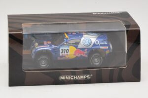 Volkswagen Race Touareg Red Bull #310 J. Kleinschmidt / F. Pons Dakar Rally 2005 Minichamps 1:43 436055310 メタル - 画像 5/5