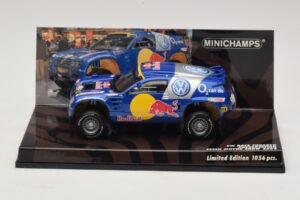 Volkswagen Race Touareg Red Bull Presentation Essen Motor Show 2004 Minichamps 1:43 436045300 メタル