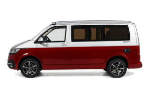 Volkswagen T6.1 California Ocean Tornado Red / Reflex Silver Otto 1:18 OT1342 レジン - 画像 3/5