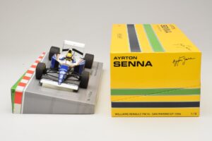 Williams FW16 Renault #2 A. Senna San Marino GP 1994 Minichamps 1:18 543941833 メタル - 画像 7/7