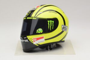 AGV ヘルメット V. Rossi MotoGP Valencia Test 2009 Minichamps 1:2 AGV ヘルメット V. Rossi MotoGP Valencia Test 2009 Minichamps 1:2 327100066 Diecast