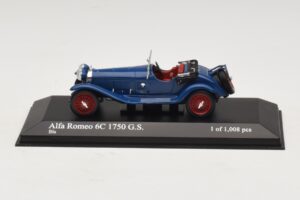 Alfa Romeo 6C 1750 G.S. ブルー Minichamps 1:43 400120431 メタル