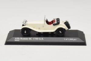 Alfa Romeo 6C 1750 G.S. ホワイト Minichamps 1:43 400120430 メタル