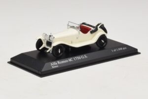 Alfa Romeo 6C 1750 G.S. ホワイト Minichamps 1:43 400120430 メタル - 画像 2/5