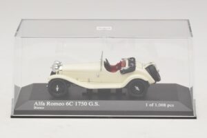Alfa Romeo 6C 1750 G.S. ホワイト Minichamps 1:43 400120430 メタル - 画像 4/5