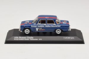 Alfa Romeo Giulia Europa-Testfahrt Sizilien-Hammerfest Minichamps 1:43 400120905 メタル