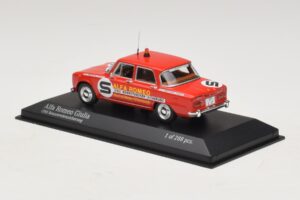 Alfa Romeo Giulia ONS Rennstreckensicherung 1973 Minichamps 1:43 400120994 メタル - 画像 3/5