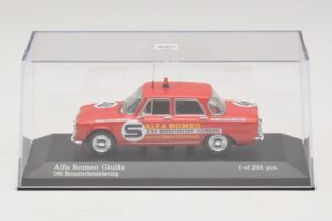 Alfa Romeo Giulia ONS Rennstreckensicherung 1973 Minichamps 1:43 400120994 メタル - 画像 4/5
