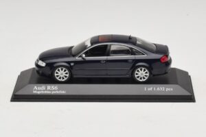 Audi RS6 C5 ブルーメタリック Minichamps 1:43 400011702 Diecast