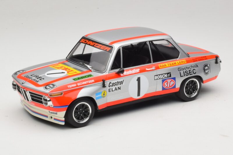BMW 2002 Ti #1 Team Leru S. Manhalter 1000km Osterreichring Winner 1974 Minichamps 1:18 155742601 Diecast