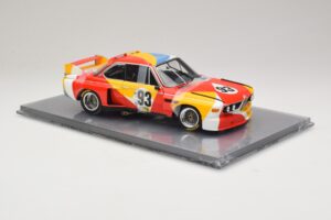 BMW 3.0 CSL Art Car Alexander Calder #51 H. Poulain / S. Posey / J. Guichet 24 Hours of Le Mans 1975 Minichamps 1:18 80430150 - 画像 4/7