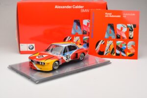 BMW 3.0 CSL Art Car Alexander Calder #51 H. Poulain / S. Posey / J. Guichet 24 Hours of Le Mans 1975 Minichamps 1:18 80430150 - 画像 7/7