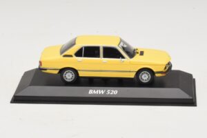 BMW 520 E12 イエロー Maxichamps 1:43 940023001 メタル