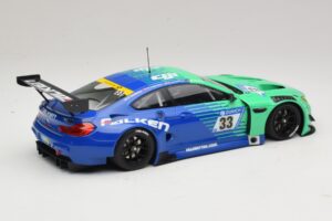 BMW M6 GT3 #33 Falken Motorsport P. Dumbreck 24 Hours of Nurburgring 2017 Minichamps 1:18 153172633 メタル - 画像 2/6