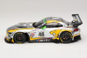 BMW Z4 GT3 #46 M. Palttala / L. Luhr 24 Hours of Spa Winner 2015 Minichamps 1:18 151152346 メタル - 画像 3/6