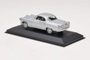 Borgward Isabella クーペ シルバー Minichamps 1:43 400096031 メタル - 画像 3/5