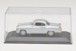 Borgward Isabella クーペ シルバー Minichamps 1:43 400096031 メタル - 画像 4/5