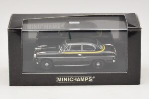 Borgward Isabella タクシー ブラック Minichamps 1:43 400096095 メタル - 画像 5/5
