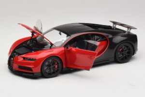 Bugatti Chiron Sport Italian Red & Carbon AUTOart 1:18 70996 コンポジット - 画像 2/8