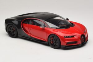 Bugatti Chiron Sport Italian Red & Carbon AUTOart 1:18 70996 コンポジット - 画像 6/8
