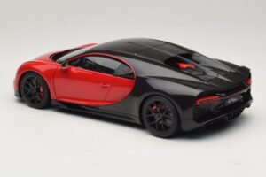 Bugatti Chiron Sport Italian Red & Carbon AUTOart 1:18 70996 コンポジット - 画像 7/8