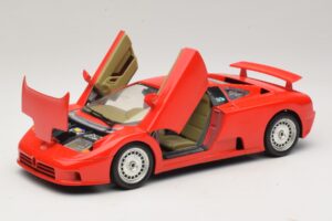 Bugatti EB110 レッド Bburago 1:18 3055-P1 メタル - 画像 2/8