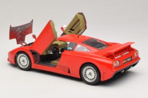 Bugatti EB110 レッド Bburago 1:18 3055-P1 メタル - 画像 5/8