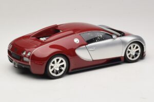 Bugatti Veyron Centenaire Edition Chrome Red Minichamps 1:18 100110851 メタル - 画像 3/8