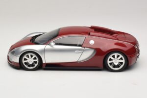 Bugatti Veyron Centenaire Edition Chrome Red Minichamps 1:18 100110851 メタル - 画像 4/8