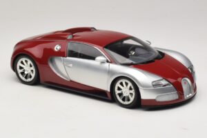 Bugatti Veyron Centenaire Edition Chrome Red Minichamps 1:18 100110851 メタル - 画像 6/8