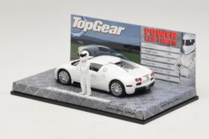 Bugatti Veyron ホワイト Top Gear エディション Minichamps 1:43 519431100 メタル - 画像 3/5