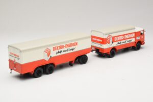Bussing LU 11/16 ボックストレーラー Dextro Energen Minichamps 1:43 499073940 メタル - 画像 2/6