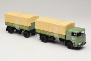 Bussing LU 11/16 フラットベッドトレーラー Schenker Minichamps 1:43 499073924 メタル - 画像 4/6