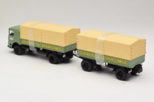 Bussing LU 11/16 フラットベッドトレーラー Schenker Minichamps 1:43 499073924 メタル - 画像 5/6