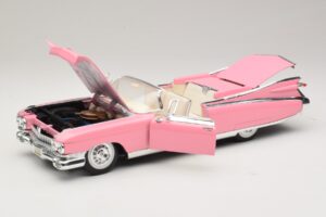 Cadillac Eldorado Biarritz ピンク Maisto 1:18 31813-P1 メタル - 画像 2/8