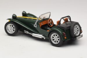 Caterham Super Seven グリーン Anson 1:18 30317-W1 メタル - 画像 5/6