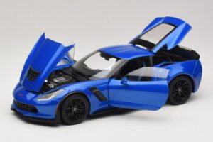 Chevrolet Corvette C7 Z06 Laguna Blue Tintcoat AUTOart 1:18 71265 コンポジット - 画像 2/8