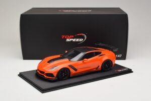 Chevrolet Corvette C7 ZR-1 High Voltage Tint TopSpeed 1:18 TS0147 レジン - 画像 6/6