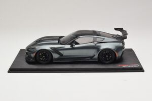 Chevrolet Corvette C7 ZR-1 Shadow Grey Metallic TopSpeed 1:18 TS0148 レジン - 画像 3/6
