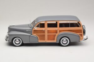 Chevrolet Fleetmaster Woody グレー Maisto 1:18 31854 メタル - 画像 4/8