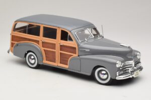 Chevrolet Fleetmaster Woody グレー Maisto 1:18 31854 メタル - 画像 6/8